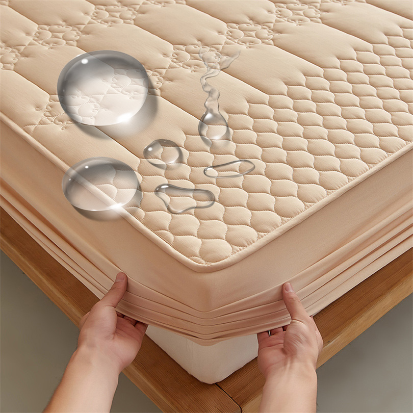 Waterproof Mattress Protector Breathable - 100% ที่นอนกันน้ํา Protector Breathable Soft 3D