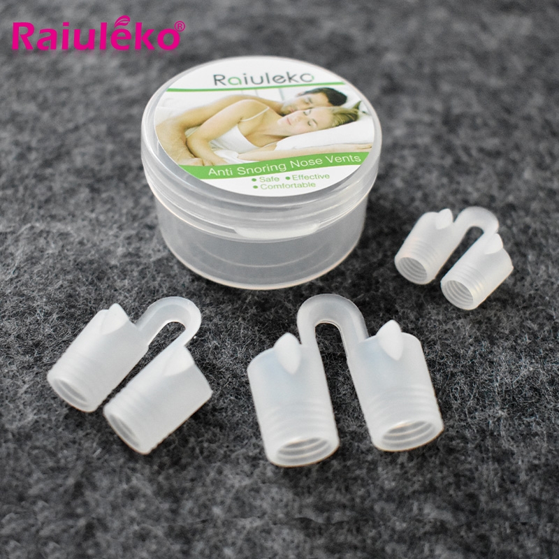 Anti Snore Contour Pillow - 3ขนาดนุ่มเกรดทางการแพทย์ซิลิโคน Anti-Snoring Nasal Dilator ระบายอากาศหายใจง่าย Sleep