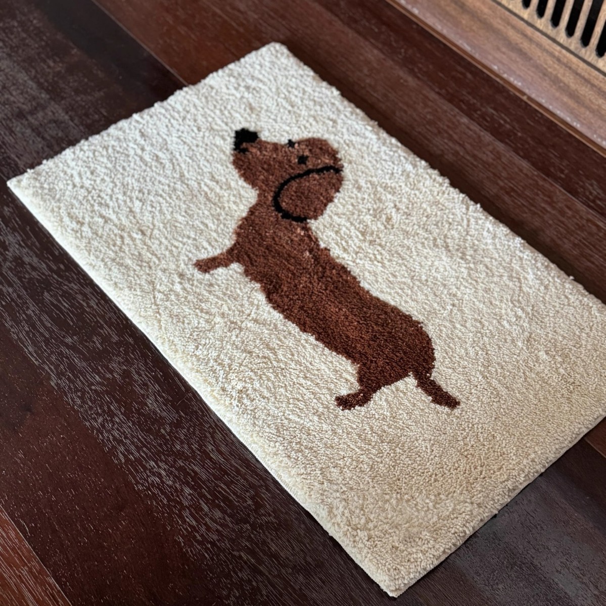 Quick Dry Diatomite Bath Mat - VIKAMA ดัชชุนด์พรมเช็ดเท้าพิมพ์ลายกันลื่นดูดซับน้ำแห้งเร็วพรมปูพื้นห้องน้ำห้องนอนตกแต่งบ้าน