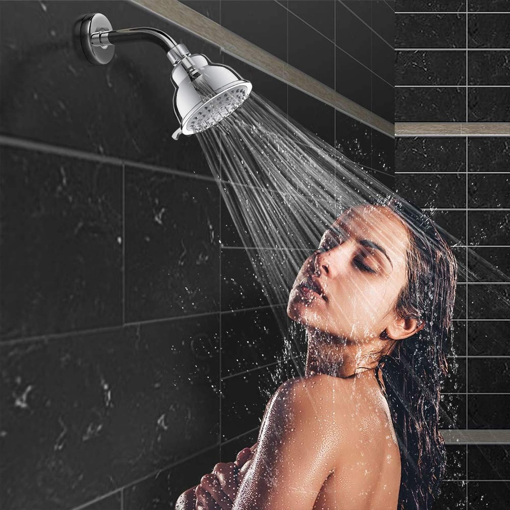 High Pressure Shower Head Handheld - หัวฝักบัวแรงดันสูงแบบมือถือ ปรับได้ 5 ระดับ ประหยัดน้ำ หัวฝักบัวอาบน้ำแบบมือถือ