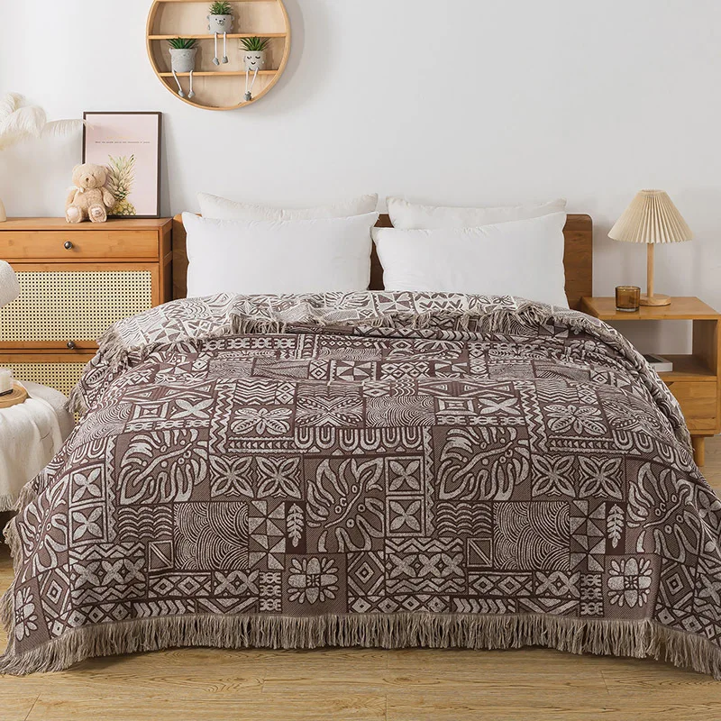 Muslin Cotton Bedspread - ผ้าคลุมเตียงผ้าฝ้าย 4 ชั้น ผ้ามัสลิน ผ้าก๊อซ ผ้าคลุมเตียงสำหรับฤดูร้อน