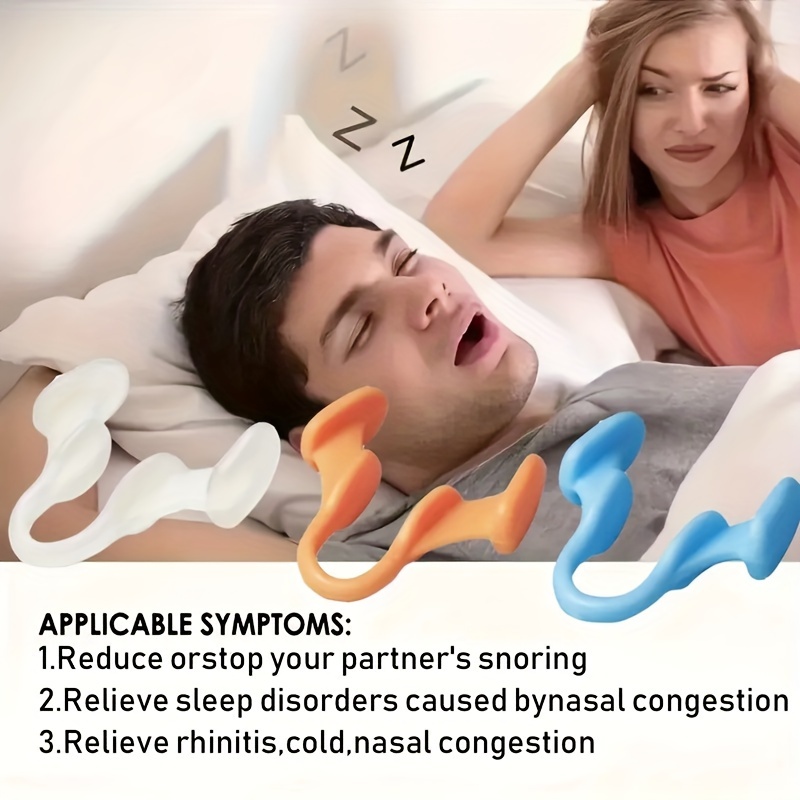 Anti Snore Contour Pillow - 2-10pcs ซิลิโคน Sleep Aid ขยายจมูกช่วยเพิ่มการไหลของออกซิเจนปรับปรุงคุณภาพการนอนหลับ &