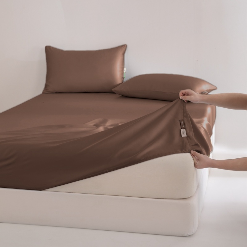 ผ้าปูที่นอนแบบรัดมุม 100% ยูคา - Fitted Bed Sheets Deep Pocket บทวิจารณ์และราคา