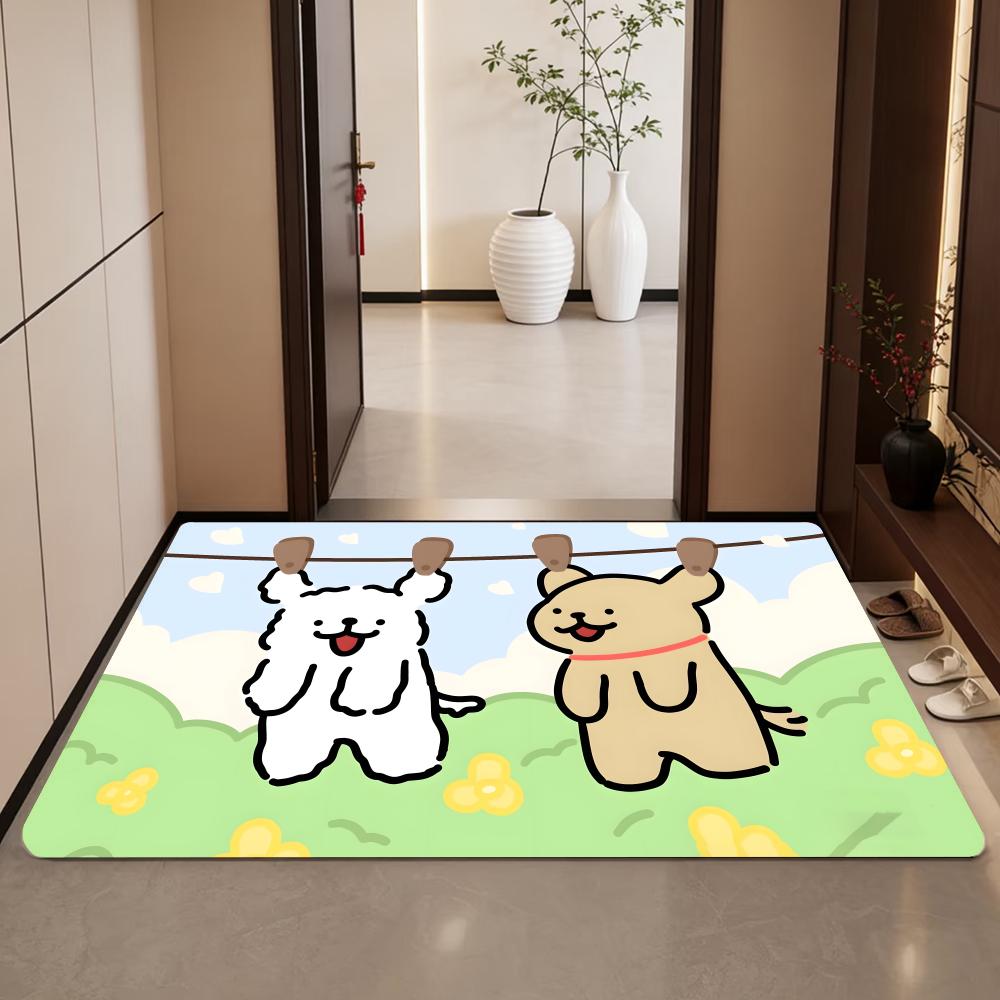 อะนิเมะ L-LINE FRIENDS พรมปูพื - Quick Dry Diatomite Bath Mat บทวิจารณ์และราคา