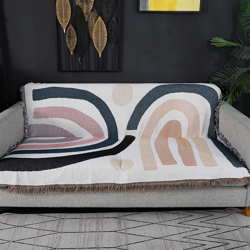 สิ่งทอเมือง Ins ผ้าห่มผ้าฝ้ายห - Boho Throw Blanket Fringe บทวิจารณ์และราคา