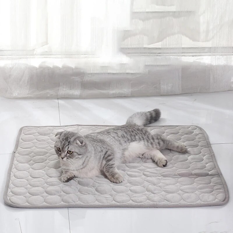สัตว์เลี้ยงเสื่อน้ําแข็งฤดูร้อ - Cooling Blanket Hot Sleepers บทวิจารณ์และราคา