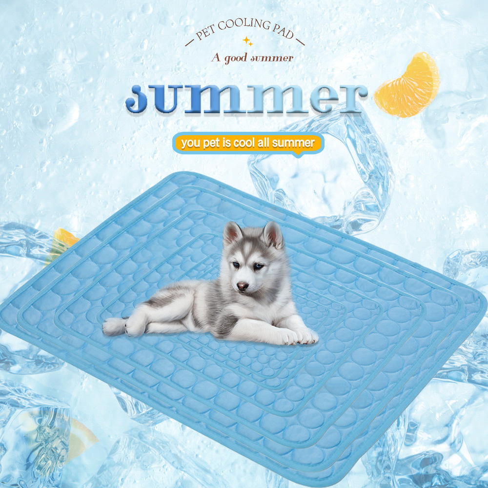 แผ่นรองนอนเย็นสำหรับสัตว์เลี้ย - Cooling Blanket Hot Sleepers บทวิจารณ์และราคา