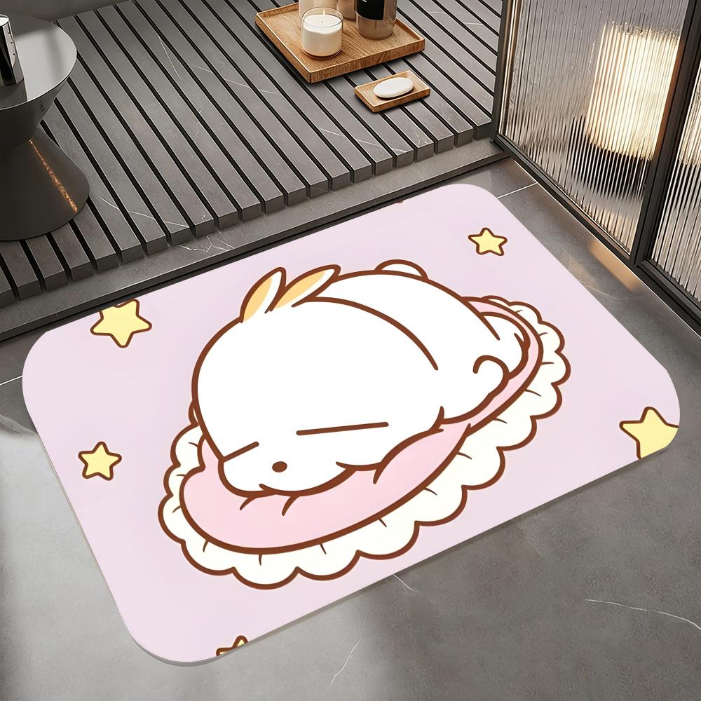 การ์ตูน-เอ็ม-มาชิมารোพรมปูพื้น - Quick Dry Diatomite Bath Mat บทวิจารณ์และราคา