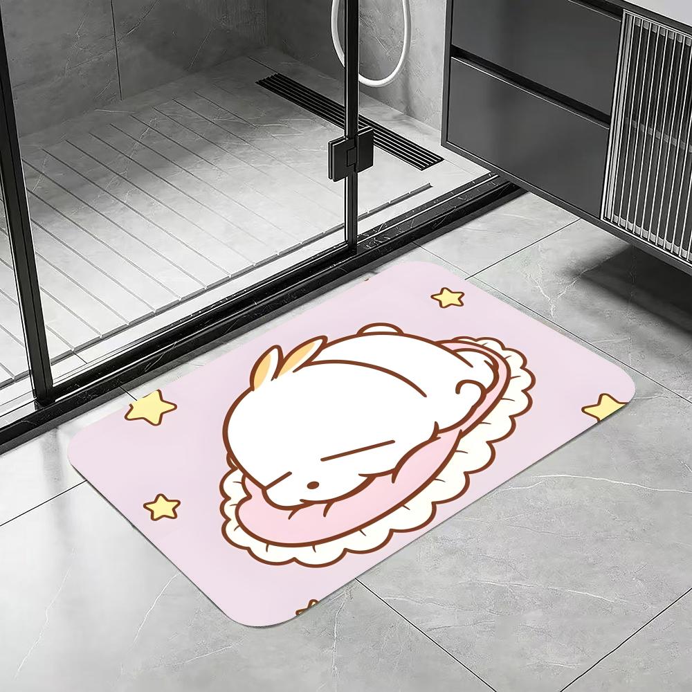 การ์ตูน-เอ็ม-มาชิมารোพรมปูพื้น - Quick Dry Diatomite Bath Mat บทวิจารณ์และราคา