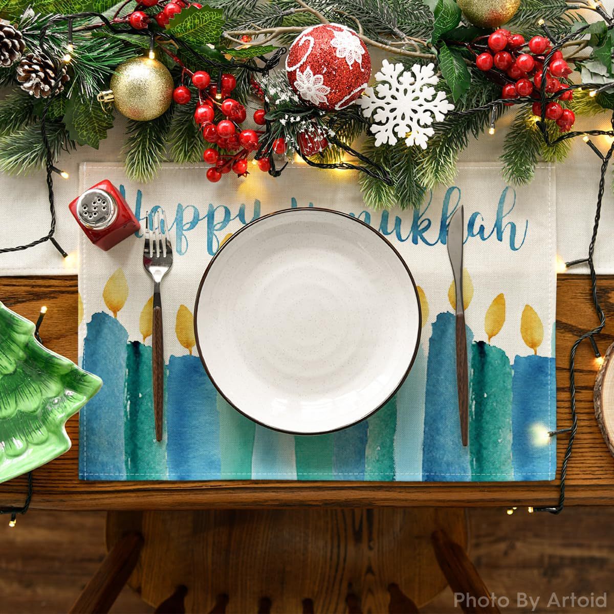 ชุดแผ่นรองจานสำหรับเทศกาลยิว 8 - Kitchen บทวิจารณ์และราคา
