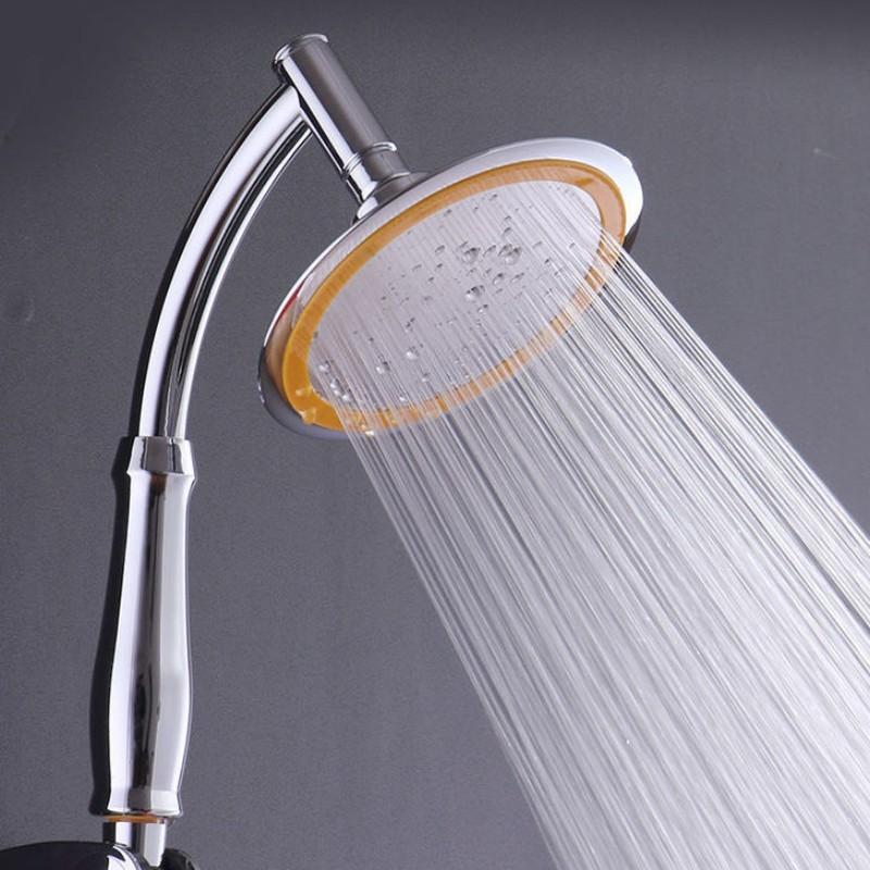 หัวฝักบัวอาบน้ำแบบมือถือขนาดให - High Pressure Shower Head Handheld บทวิจารณ์และราคา