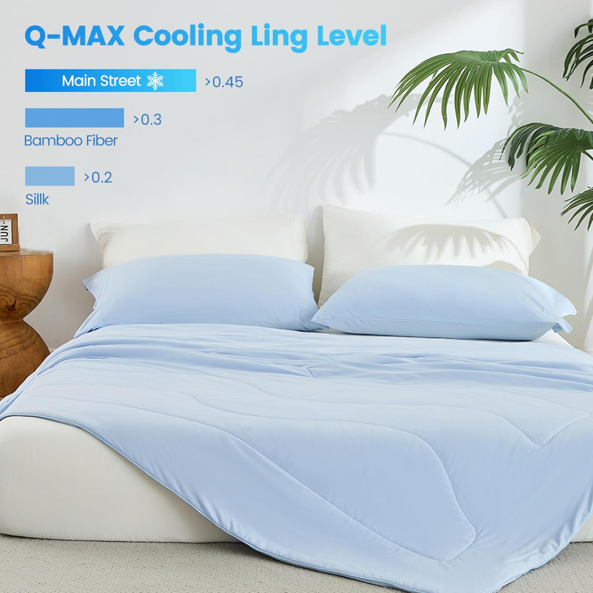 ผ้าห่มคลายร้อนสำหรับฤดูร้อน ผ้ - Cooling Blanket Hot Sleepers บทวิจารณ์และราคา