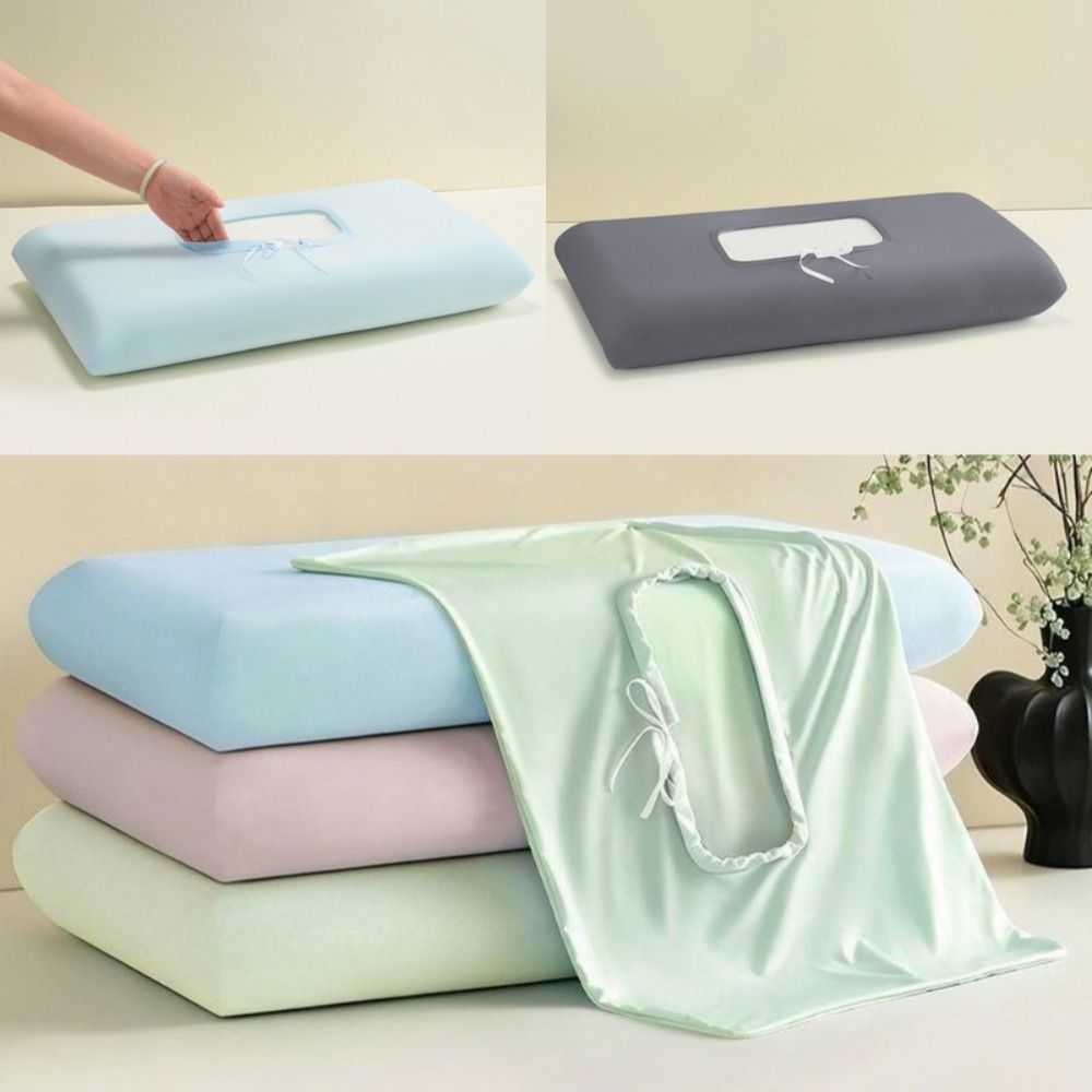 ปลอกหมอนไหมสัมผัสนุ่มเย็นสบาย  - Satin Silk Pillowcase Hair Skin บทวิจารณ์และราคา