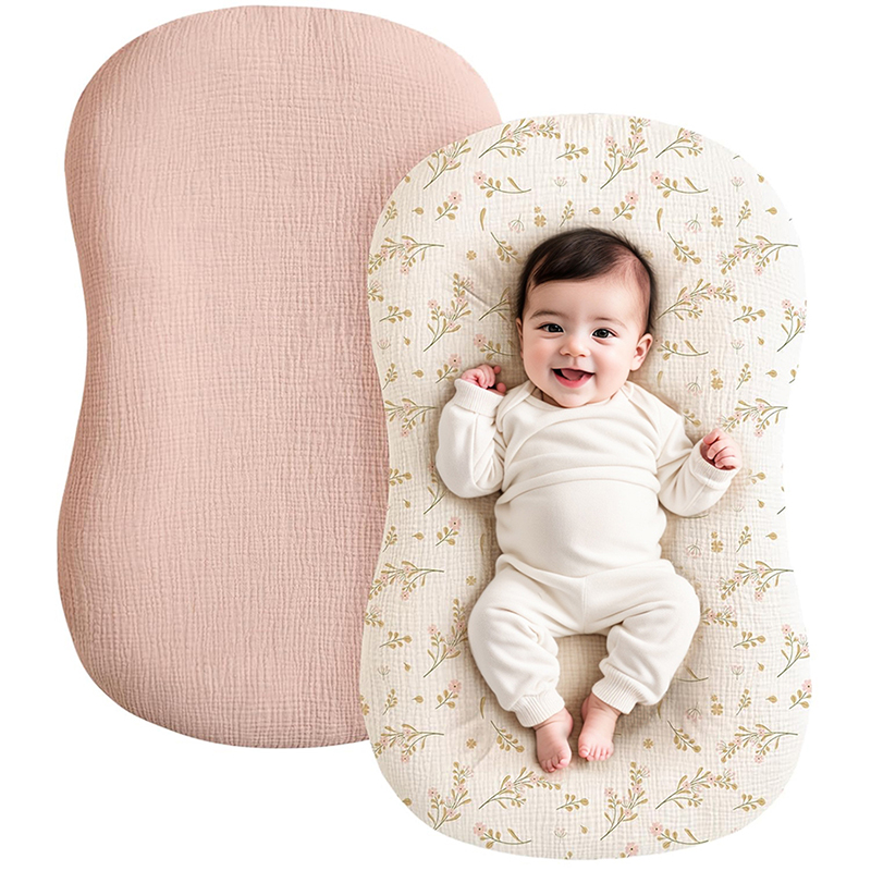 ผ้าคลุมเบาะนอนเด็กอ่อน 2 ชิ้น  - Muslin Cotton Bedspread บทวิจารณ์และราคา