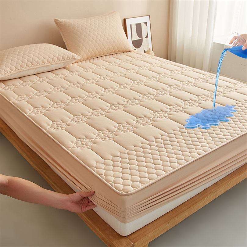 100% ที่นอนกันน้ํา Protector B - Waterproof Mattress Protector Breathable บทวิจารณ์และราคา