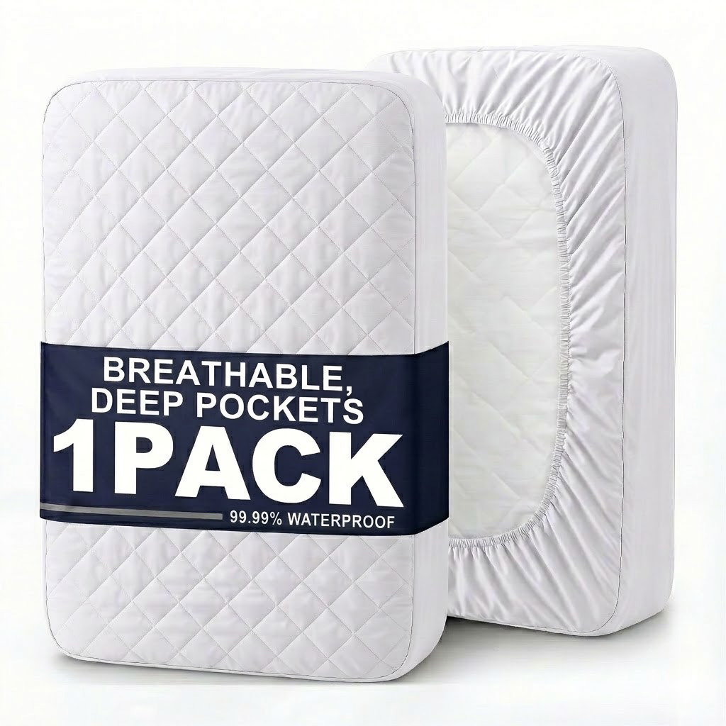 ผ้าปูที่นอนกันน้ำแบบนุ่ม ระบาย - Waterproof Mattress Protector Breathable บทวิจารณ์และราคา