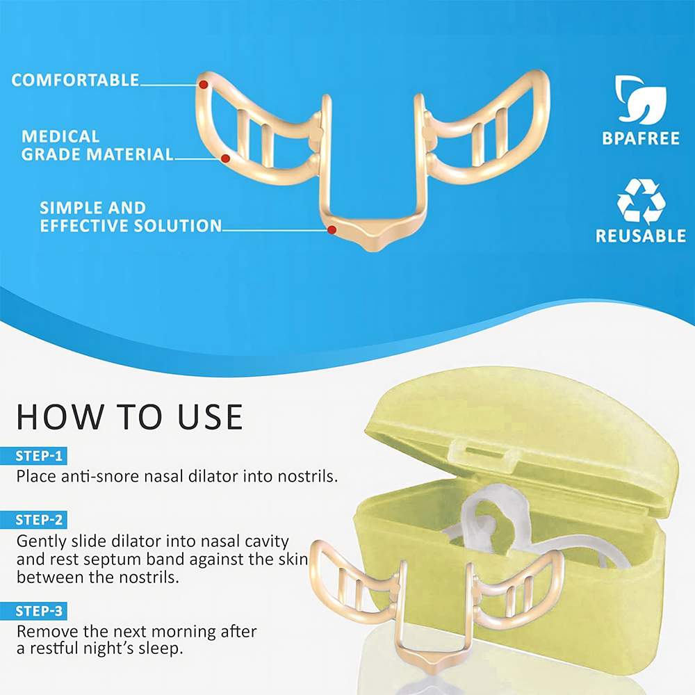 Anti Snore Nasal Dilator หยุดก - Anti Snore Contour Pillow บทวิจารณ์และราคา