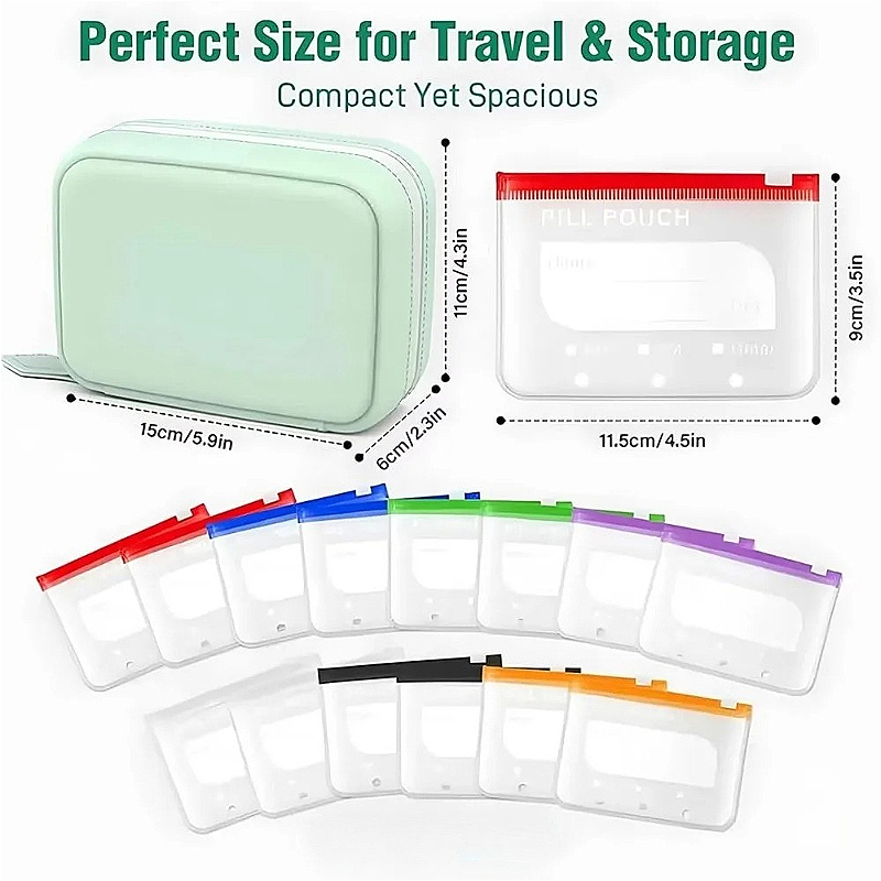กระเป๋าจัดยาแบบรายสัปดาห์ 7/14 - Storage & Organization บทวิจารณ์และราคา