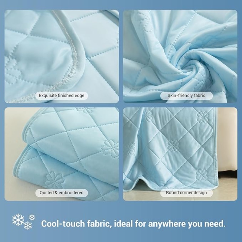 ผ้าห่ม SheRest น้ำหนักเบาและระ - Cooling Blanket Hot Sleepers บทวิจารณ์และราคา