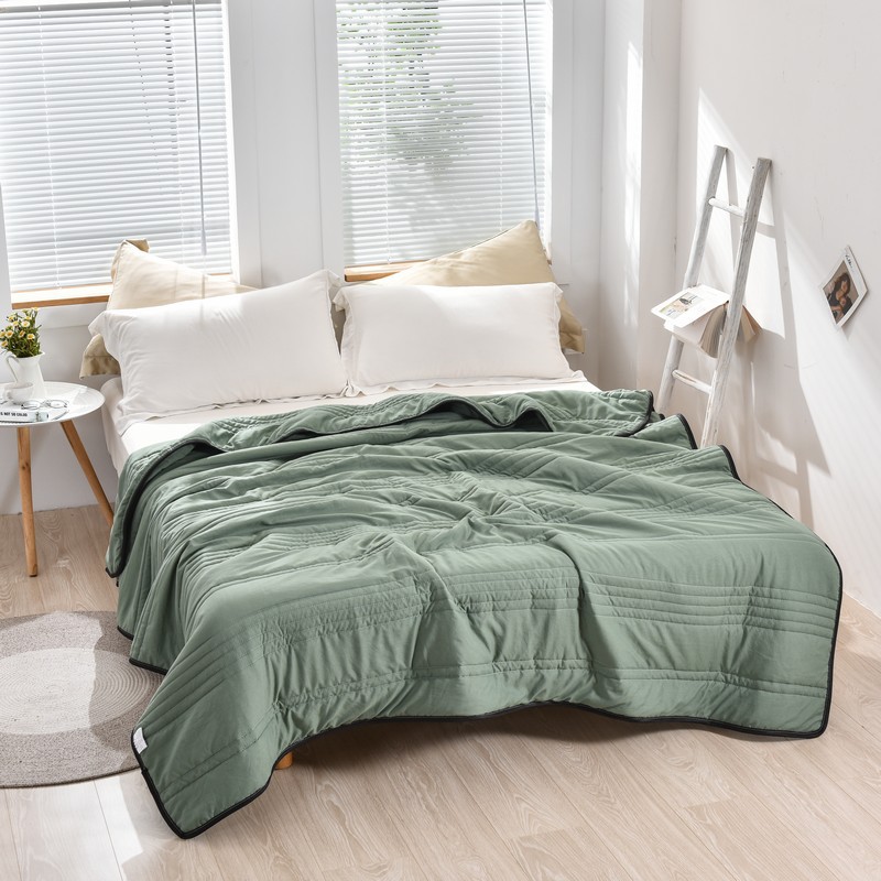 ผ้าห่มฤดูร้อนแบบเย็นสบาย สีพื้ - Cooling Blanket Hot Sleepers บทวิจารณ์และราคา