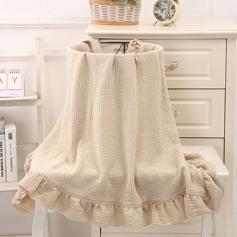 ผ้าห่มมัสลินเนื้อนุ่ม 100% ผ้า - Muslin Cotton Bedspread บทวิจารณ์และราคา