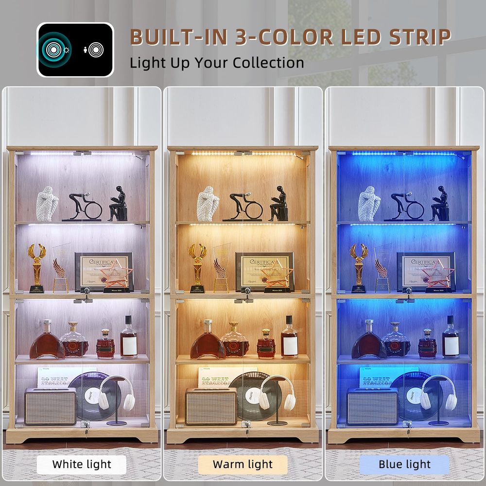ตู้โชว์กระจกสไตล์บ้านไร่พร้อมป - Lighting บทวิจารณ์และราคา