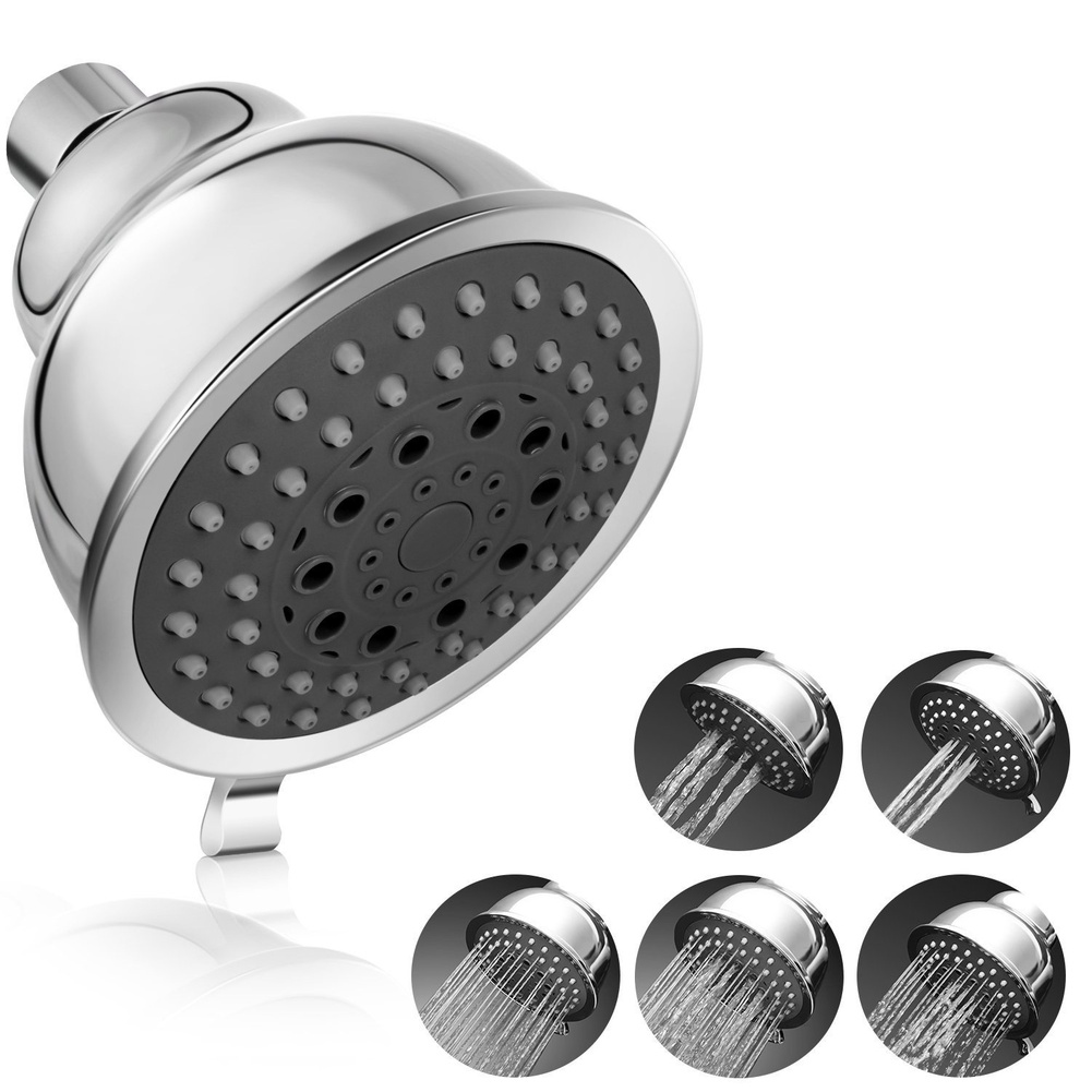 หัวฝักบัวแรงดันสูงแบบมือถือ ปร - High Pressure Shower Head Handheld บทวิจารณ์และราคา