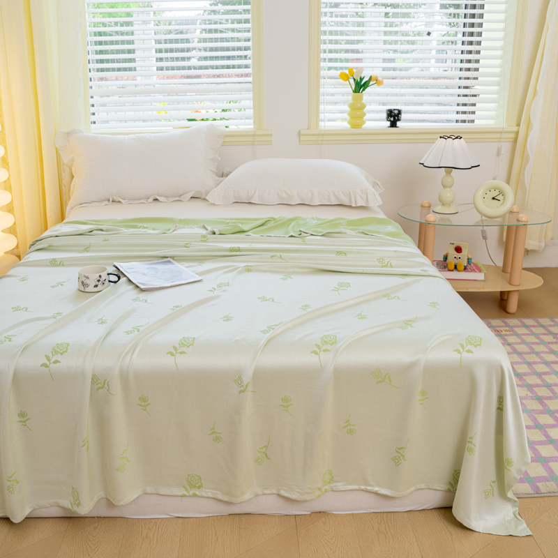ผ้าห่มเย็นทำจากไม้ไผ่ 100% สำห - Cooling Blanket Hot Sleepers บทวิจารณ์และราคา
