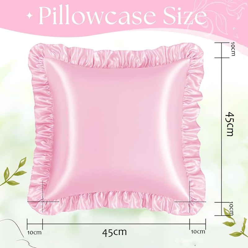 ปลอกหมอนผ้าซาติน 2 ชิ้น สำหรับ - Satin Silk Pillowcase Hair Skin บทวิจารณ์และราคา