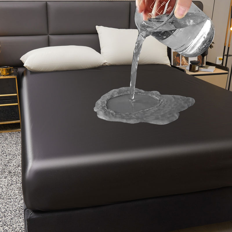 พรีเมี่ยม 100% กันน้ําที่นอน P - Fitted Bed Sheets Deep Pocket บทวิจารณ์และราคา