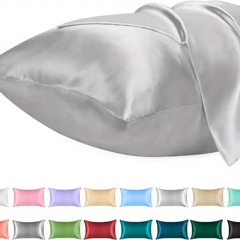 ปลอกหมอนผ้าซาติน 1 ชิ้น สำหรับ - Satin Silk Pillowcase Hair Skin บทวิจารณ์และราคา