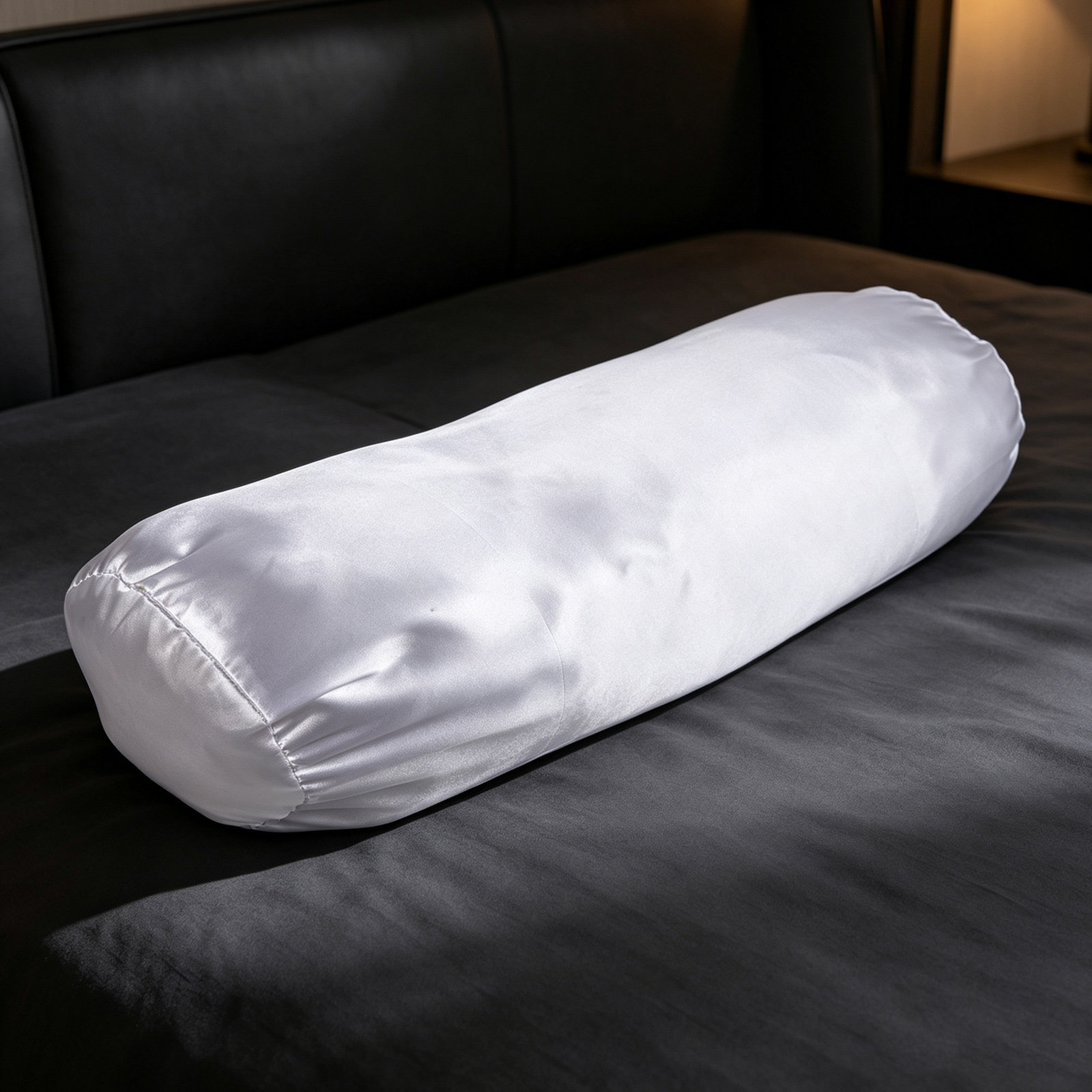 ปลอกหมอนรองคอผ้าซาตินสีขาว ปลอ - Satin Silk Pillowcase Hair Skin บทวิจารณ์และราคา
