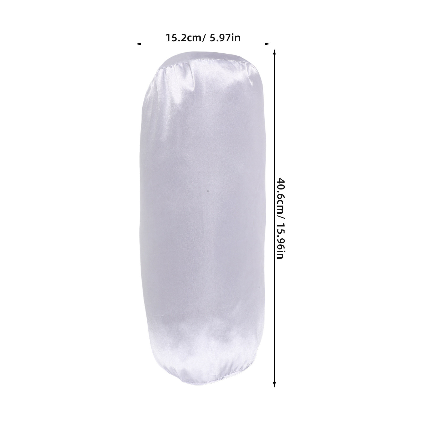 ปลอกหมอนรองคอผ้าซาตินสีขาว ปลอ - Satin Silk Pillowcase Hair Skin บทวิจารณ์และราคา