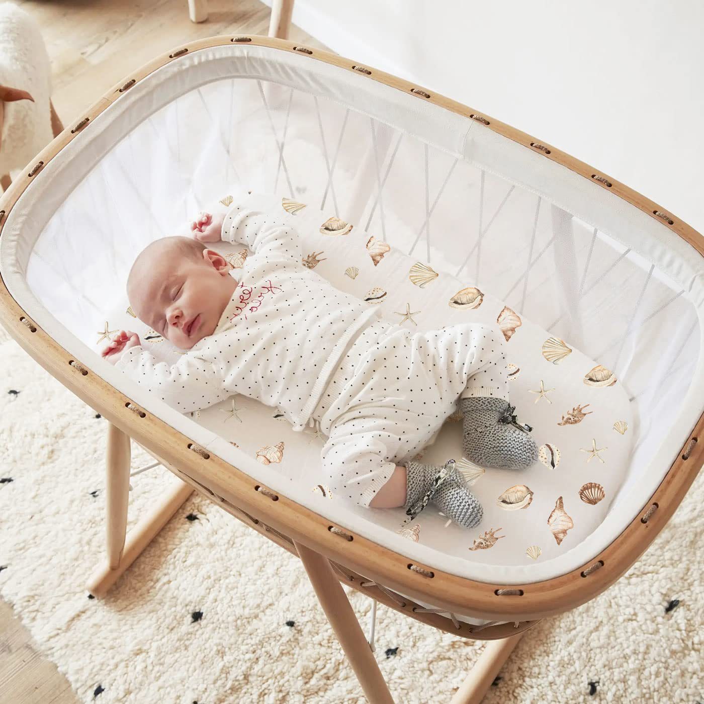 ผ้าปูที่นอนเด็กอ่อน 2 ชิ้น ผ้า - Muslin Cotton Bedspread บทวิจารณ์และราคา