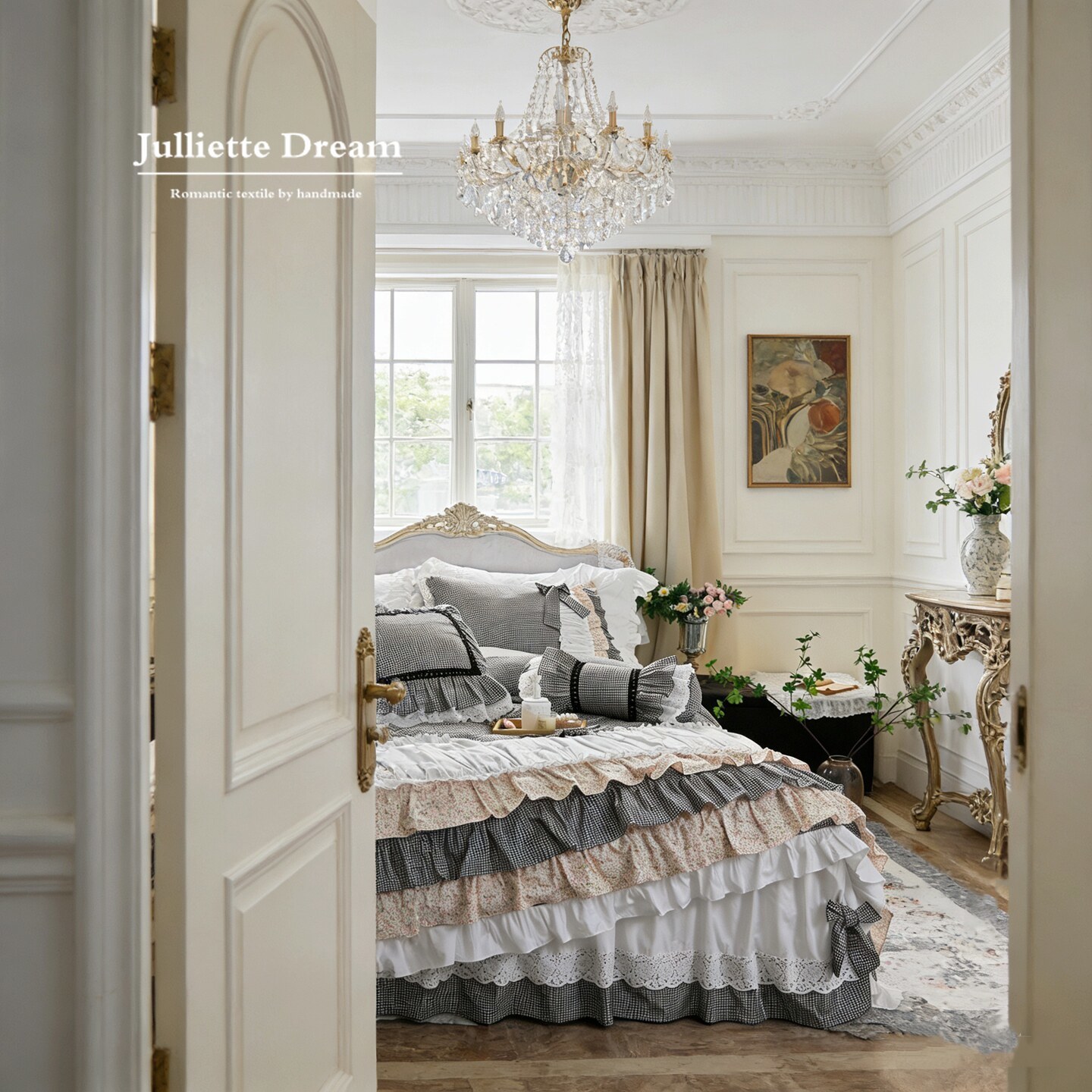ชุดเครื่องนอนสไตล์คันทรีคอทเทจ - Aesthetic Floral Duvet Cover บทวิจารณ์และราคา