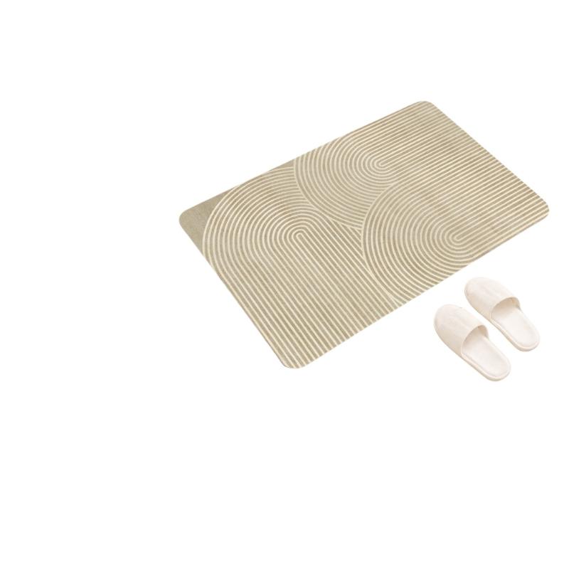แผ่นรองพื้นอาบน้ำไดอะโตไมต์ แห - Quick Dry Diatomite Bath Mat บทวิจารณ์และราคา